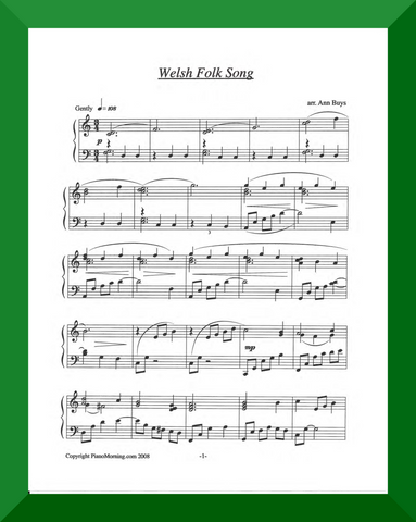 Welsh Folk Song