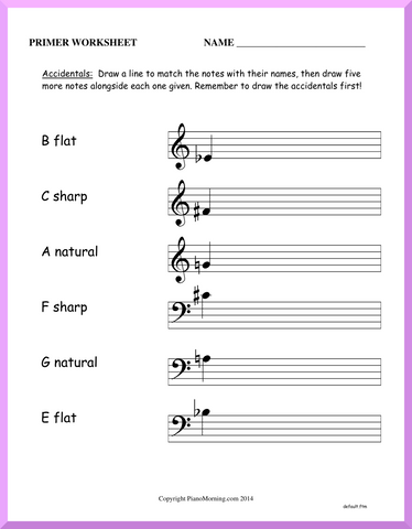 Theory-Primer     Accidentals Matching