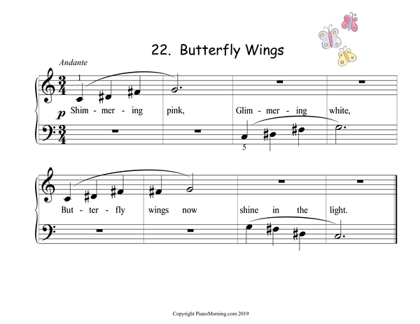PianoMorning Lesson Book, Beginner B