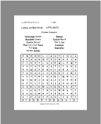 Beethoven Puzzle Word search