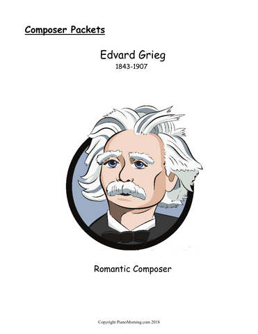 Composer Packets - Grieg