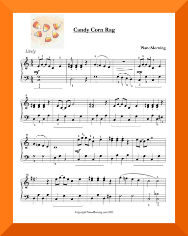 Candy Corn Rag