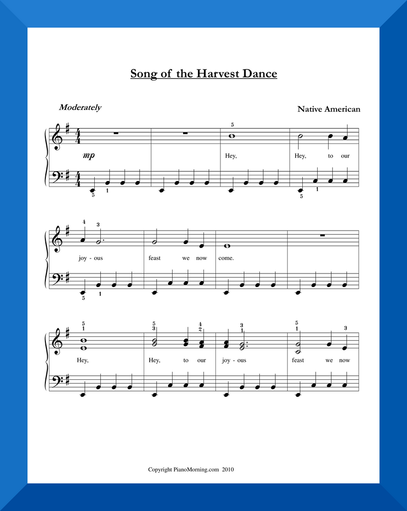 Song of the Harvest Dance