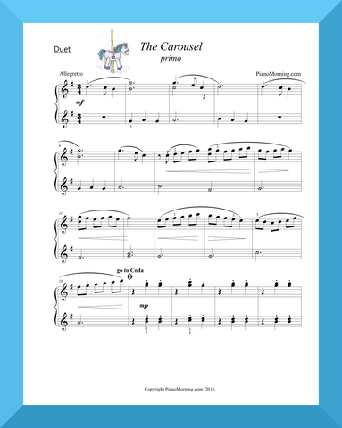 The Carousel (Piano Duet)